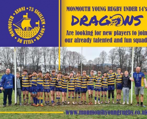 Monmouth Young Rugby - The Dragons